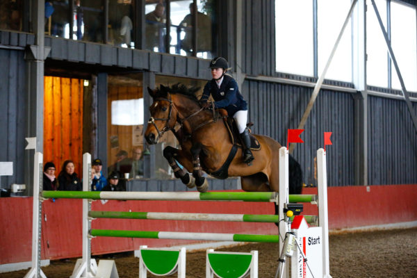 Helen Rätsepp ja Calderon teel kullale. Foto: Celin Lannusalu
