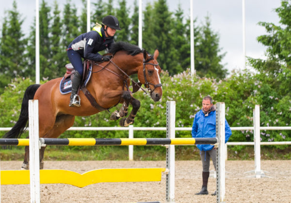 Linda Randpere Stavros Georgopoulose kliinikus. Foto: Merike Udrik-Õispuu